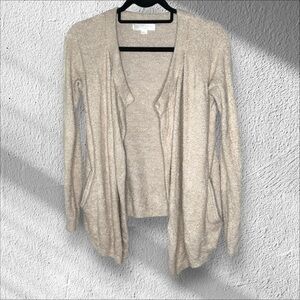 Barefoot Dreams Bamboo Chic Lite Style 433‎ Size XS/S Beige pockets Neutral SOFT